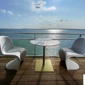  Appartement Le Souffle Marin - Vue Panoramique Direct Sur La Des Sables Blancs Fibre Parking Prive Secure Panoramic View Direct On